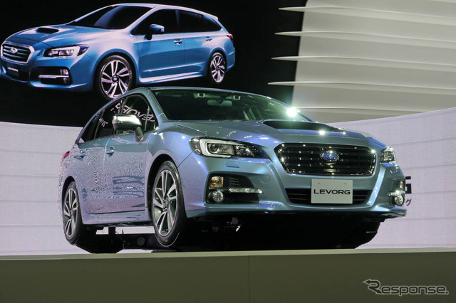 東京モーターショー2013のトップバッターでワールドプレミアされたスバル「レヴォーグ」
