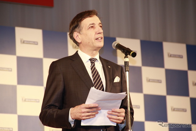 日本ミシュランタイヤ代表取締役社長 ベルナール・デルマス氏