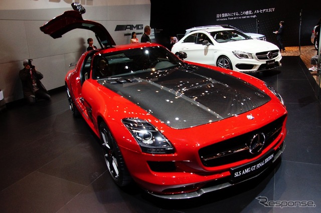 東京モーターショー SLS AMG GT ファイナルエディション