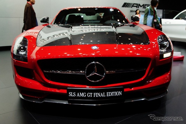 東京モーターショー SLS AMG GT ファイナルエディション