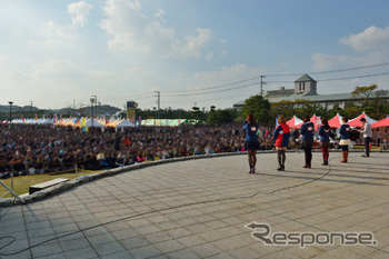 アニメ効果で来場10万人 大洗あんこう祭でガルパン痛車道コンテスト 声優ステージも