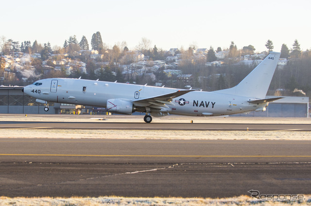 米海軍に納入された13機目のP-8Aポセイドン