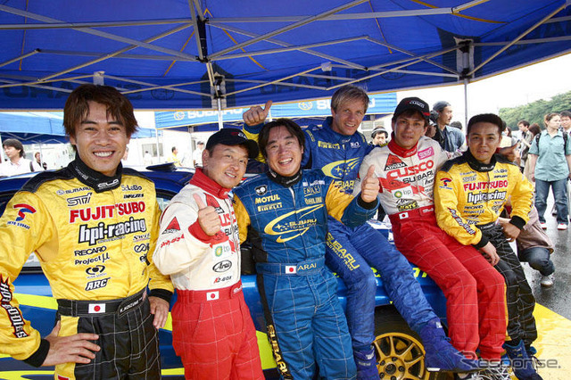 【スバル ミーティング】インプレッサ レースマシン…スーパーGT