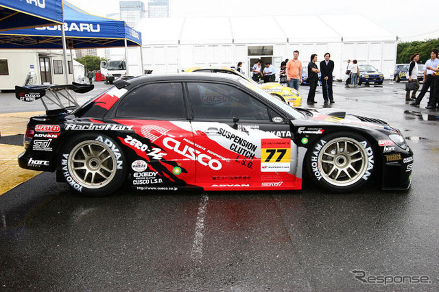 【スバル ミーティング】インプレッサ レースマシン…スーパーGT