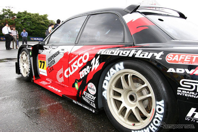 【スバル ミーティング】インプレッサ レースマシン…スーパーGT