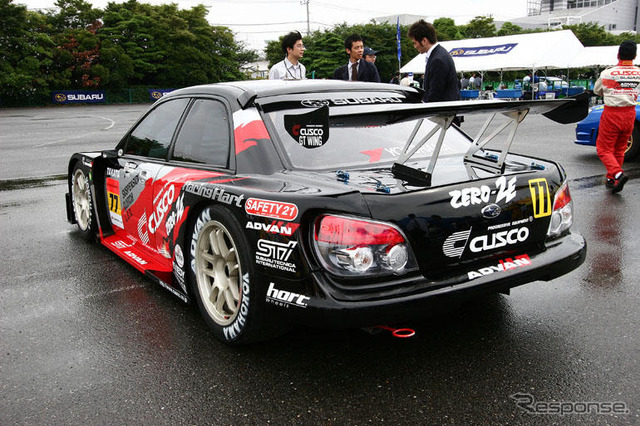 【スバル ミーティング】インプレッサ レースマシン…スーパーGT