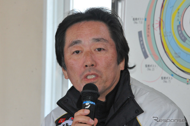 14年のTTレースで首位奪還を狙うチーム無限エントラント代表の勝間田聡氏