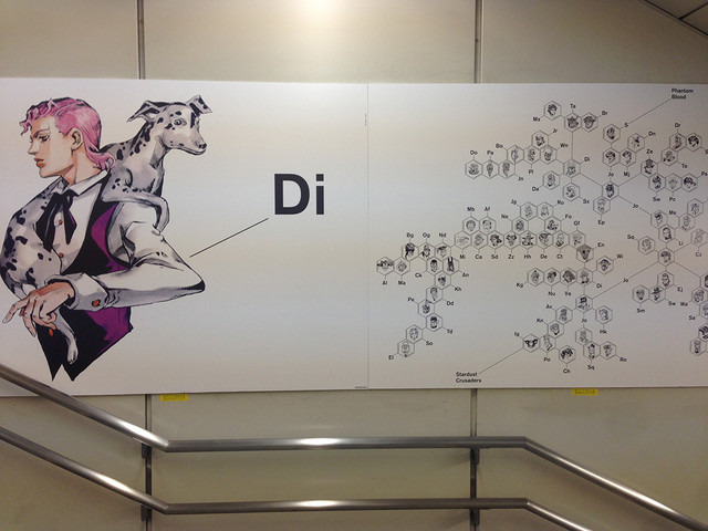 ジョジョの奇妙な冒険完全版「JoJonium」が渋谷駅をジャック中ッ!