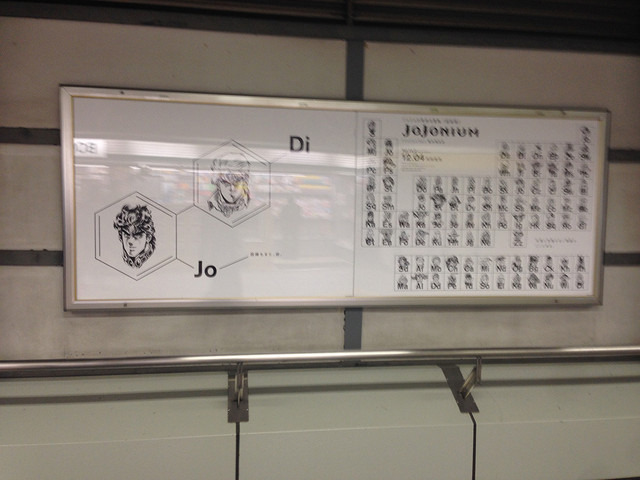 ジョジョの奇妙な冒険完全版「JoJonium」が渋谷駅をジャック中ッ！