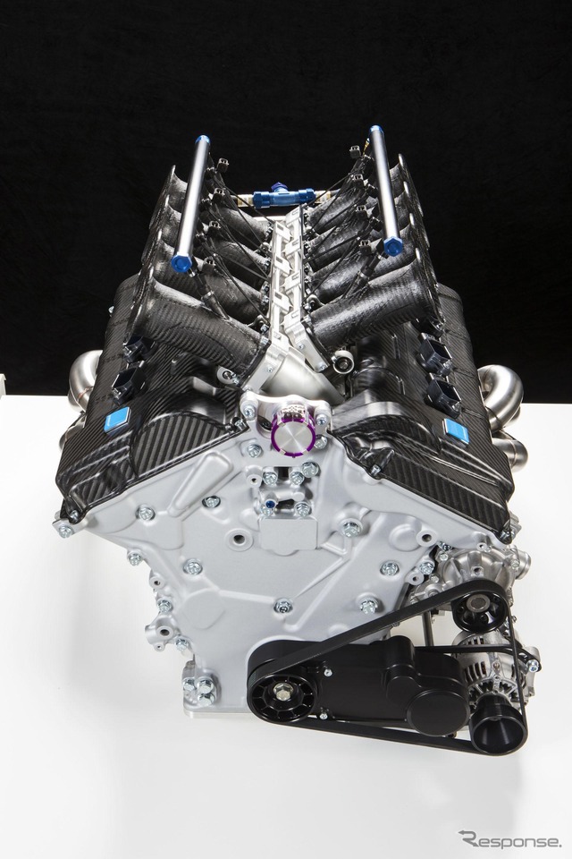 ボルボ の豪V8スーパーカー用V8エンジン
