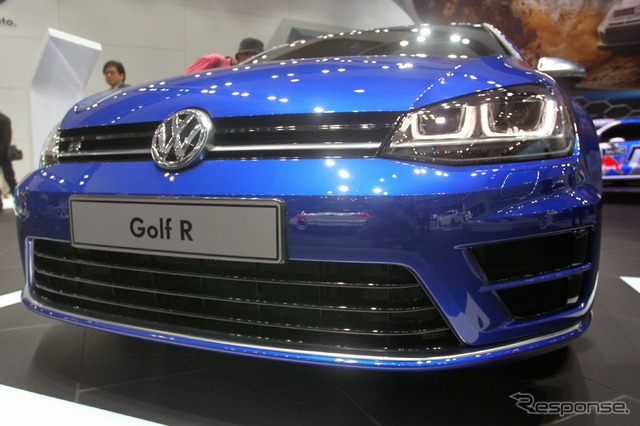 VW ゴルフR(東京モーターショー13)