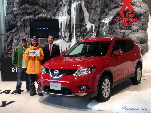 【日産 エクストレイル 新型発表】片桐副社長、今年度は1万台目指す