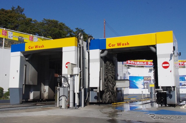 洗車チケットを組み合わせたEV向け充電サービス(昭和シェル石油・湘南藤沢サービスステーション)