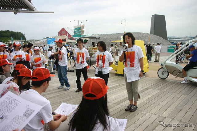 【愛・MATE実証実験】自転車タクシーは情報の「運び屋」