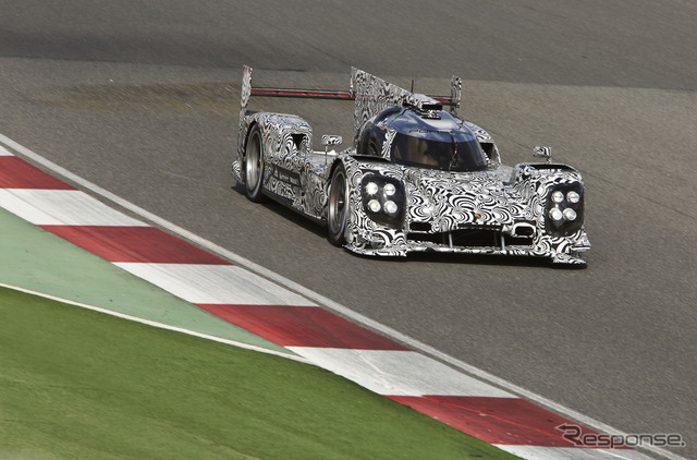 ポルシェ 919ハイブリッド の開発プロトタイプ車