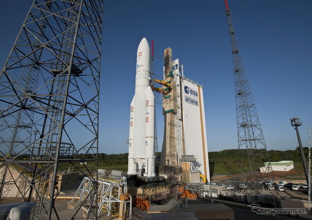 アリアンスペース社 2017年以降打ち上げのアリアン5 ECAロケット18機を追加購入