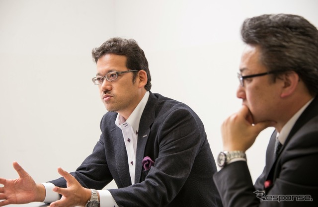 南俊叙氏(左)と朝日嘉徳氏(右)