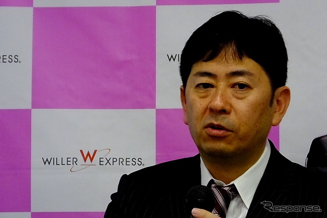 WILLER EXPRESS 2014安全運行プラン発表会(東京・新宿、12月18日) 村瀬代表取締役