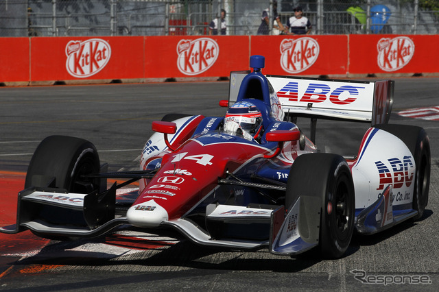 2013年シーズンの佐藤琢磨の走り。写真:Honda