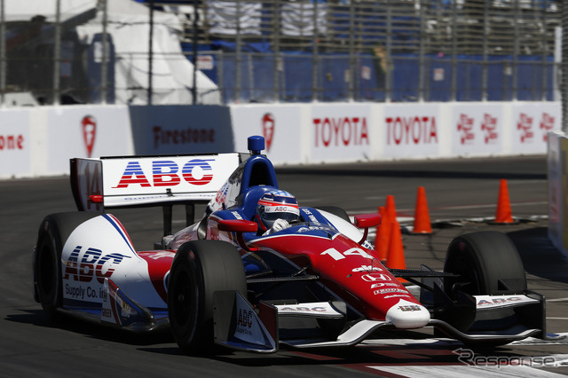 2013年シーズンの佐藤琢磨の走り。写真:Honda