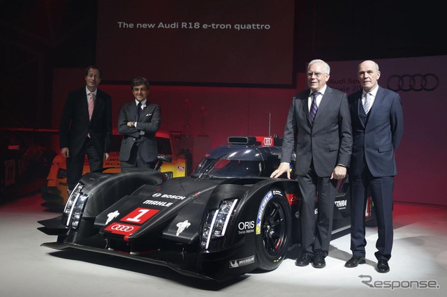 アウディ R18 e-トロン・クワトロの2014年型