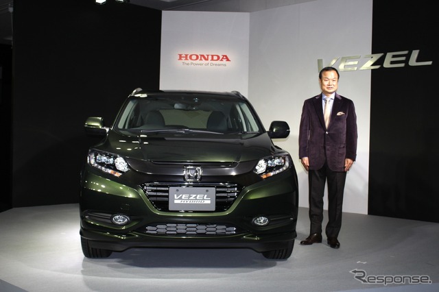 ホンダ 伊東孝紳社長(ホンダ ヴェゼル 発表会)
