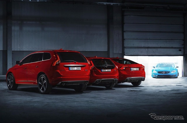 ボルボ S60 / V60 / XC60 の ブラックRパッケージ