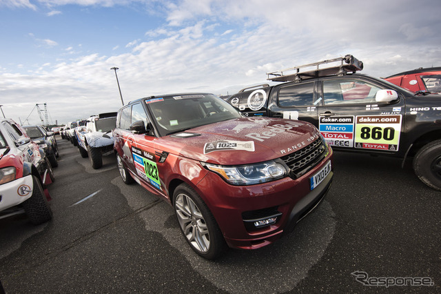 ランドローバーが提供する車両