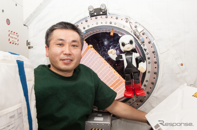 ロボット宇宙飛行士「KIROBO（キロボ）」と若田光一 JAXA 宇宙飛行士