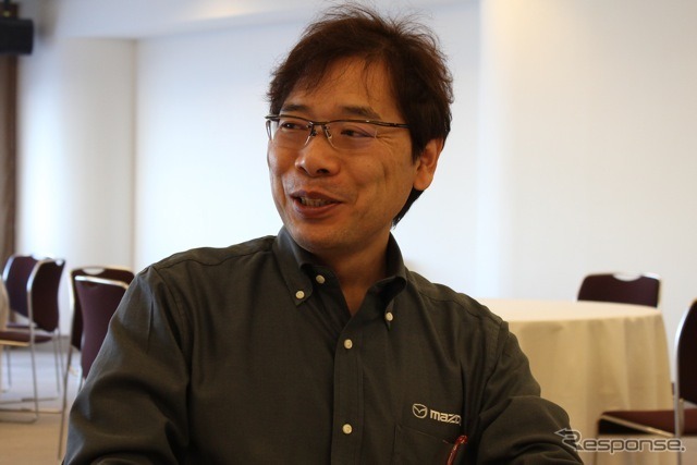 マツダ 商品本部 アクセラ開発主査 猿渡健一郎氏