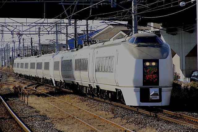 1989年から『スーパーひたち』で運用を開始した651系。来年3月ダイヤ改正から特急『あかぎ』『草津』に使用される。