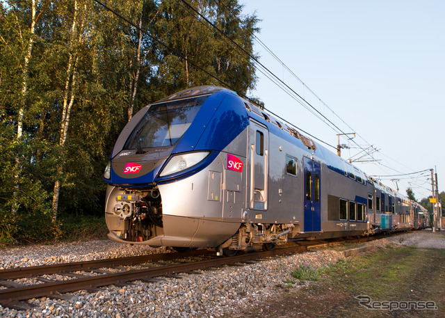 SNCFの「Regio 2N」2階建て電車