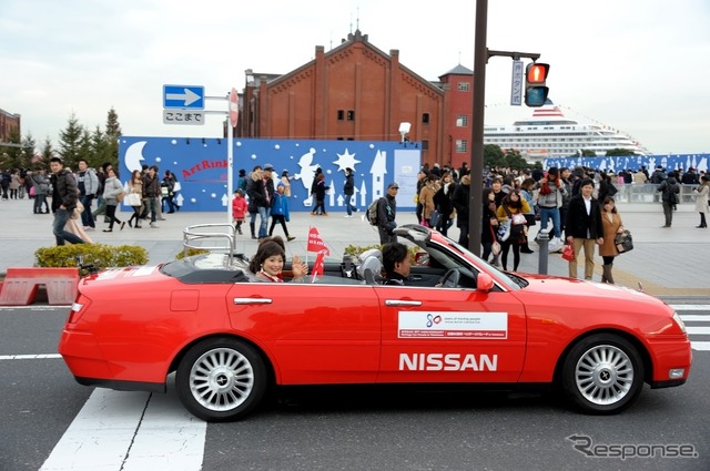 日産 ヘリテージ・カー・パレード in Yokohama