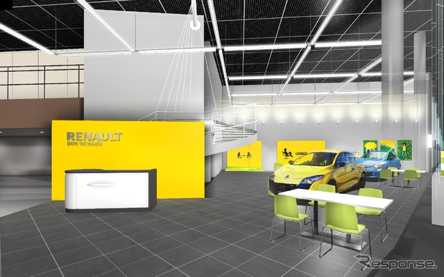 ルノー滋賀栗東店がリニューアルオープン、ルノーVIを導入