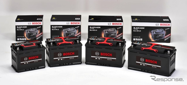 ボッシュ、「BLACK-AGM」のラインナップを追加