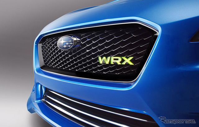 スバルの共通デザインモチーフ「ヘキサゴングリル」(スバル WRXコンセプト)