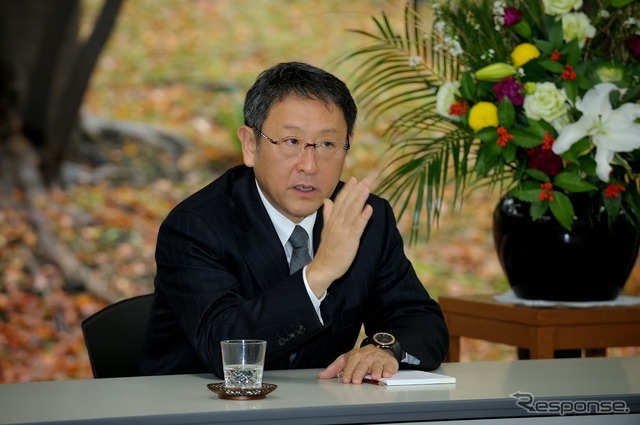 日本自動車工業会 豊田章男会長