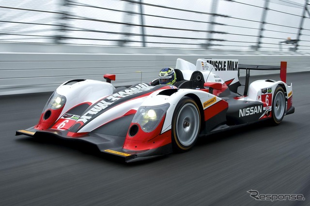 日産製パワートレインを搭載するマッスルミルク・ピケット・レーシングのオレカ03