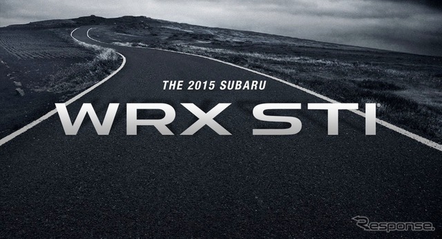 新型スバルWRX STI の予告イメージ