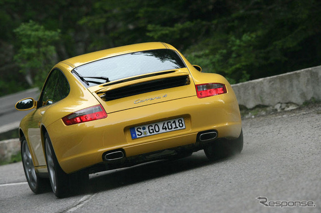 【ポルシェ 911カレラ4/4S海外リポート】その3 高速域での絶妙な安定感…河村康彦