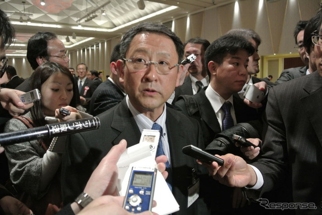 日本自動車工業会 豊田章男会長
