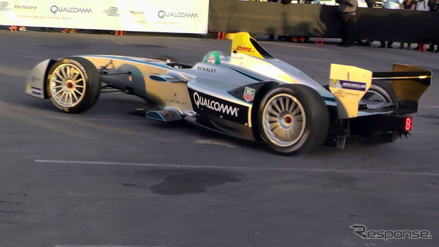 【CES14】ラスベガスでフォーミュラE カーが初試走!