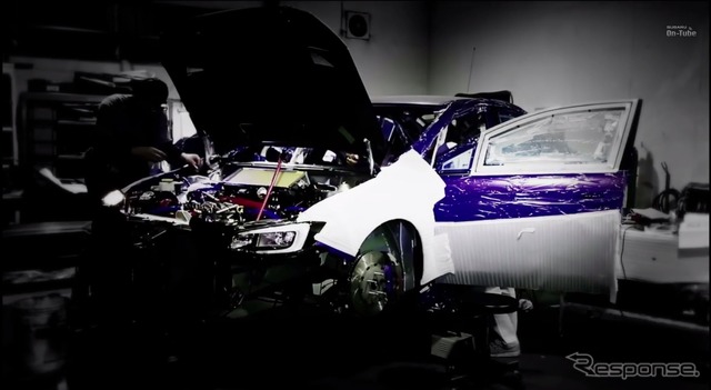 スバル WRX STI ニュル参戦マシン 初披露