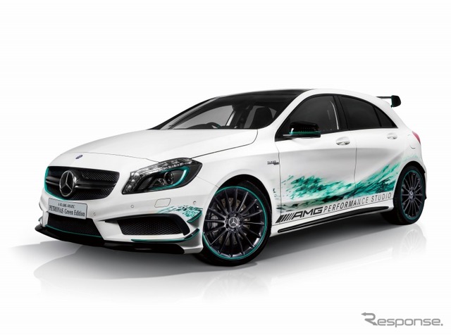 メルセデスベンツ・A45 AMG 4マチック ペトロナス グリーン エディション