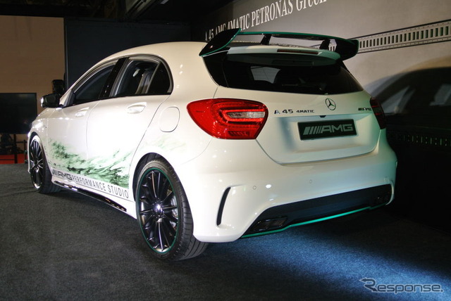 A 45 AMG 4MATIC PETRONAS Green Edition