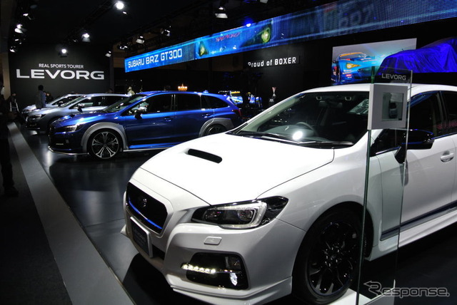 東京オートサロン14 スバル/STIブース