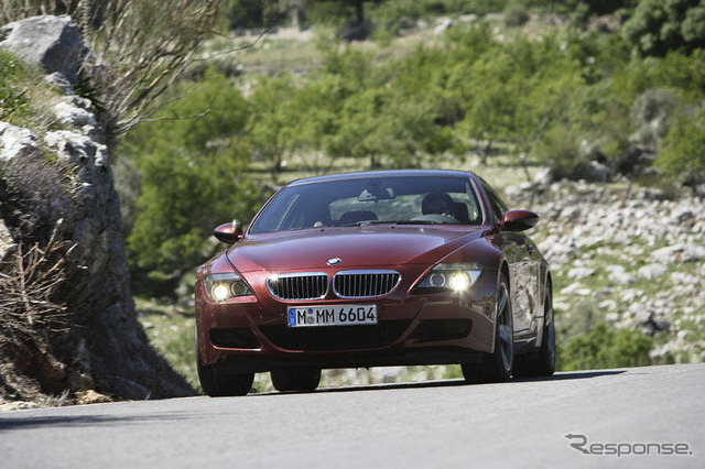 【BMW M6海外リポート】その2 エキサイティングな咆哮を発するV10ユニット…河村康彦