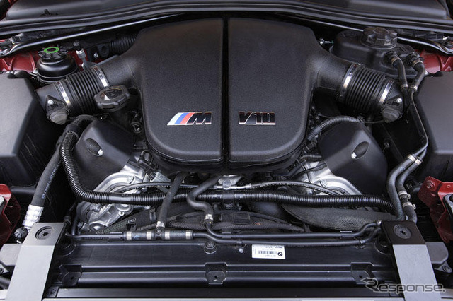 【BMW M6海外リポート】その2 エキサイティングな咆哮を発するV10ユニット…河村康彦