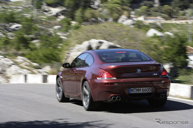 【BMW M6海外リポート】その2 エキサイティングな咆哮を発するV10ユニット…河村康彦