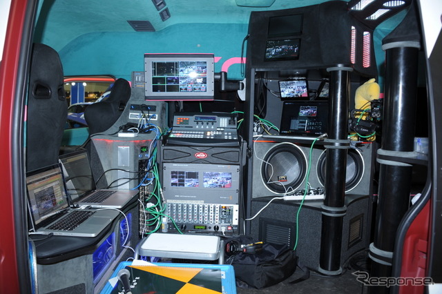 FLEX ニコニコ生放送中継車